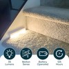 Brilliant Evolution Wireless LED Stair Lights with Motion Sensor -