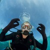 Neoprene Diving Gloves 3mm, Double-Layer Thermal Wetsuit Gloves, with Elastic