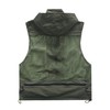 M2C Mens Hooded Mesh Multiple Pockets Traveling Vest 2XL Army