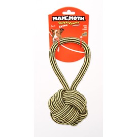 Mammoth Pet Products, Medium, 3.75", Assorted Multicolor 25020F Mammoth Flossy Chews Extra Monkey Fist Ball with Handle