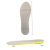 Healeved 3pcs Flat Ultrasoft Damping Insoles for Men and Women