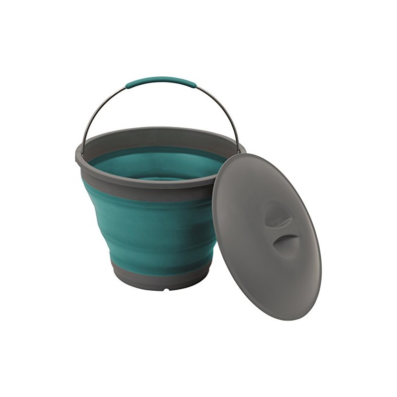 Outwell Collaps Water Can with Lid grey/teal 2019 container