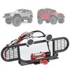 RC Front Bumper with 2 Round LED and Winch Remote
