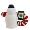 Snowman And Candy Cane Salt & Pepper Shaker Set