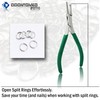 OdontoMed2011 Split Fishing Equipment Split Ring Plier Green Color Pvc