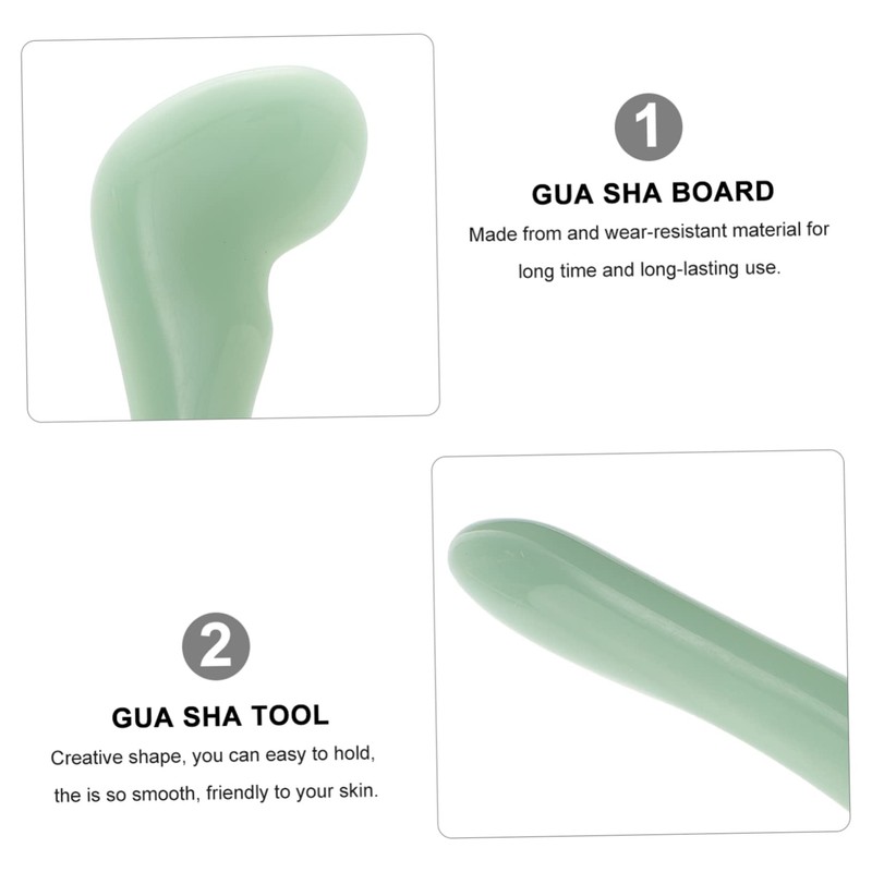 Baluue Jade Scraping Board Gua Sha Massage Tool Quartz Gua