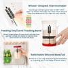 Sourdough Starter Kit - 38oz, with Cookbook, Measuring Cup, Spatula,