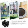 OHPHCALL Trampoline Accessories Kit 6pcs Abs Plastic Trampoline Pole Caps