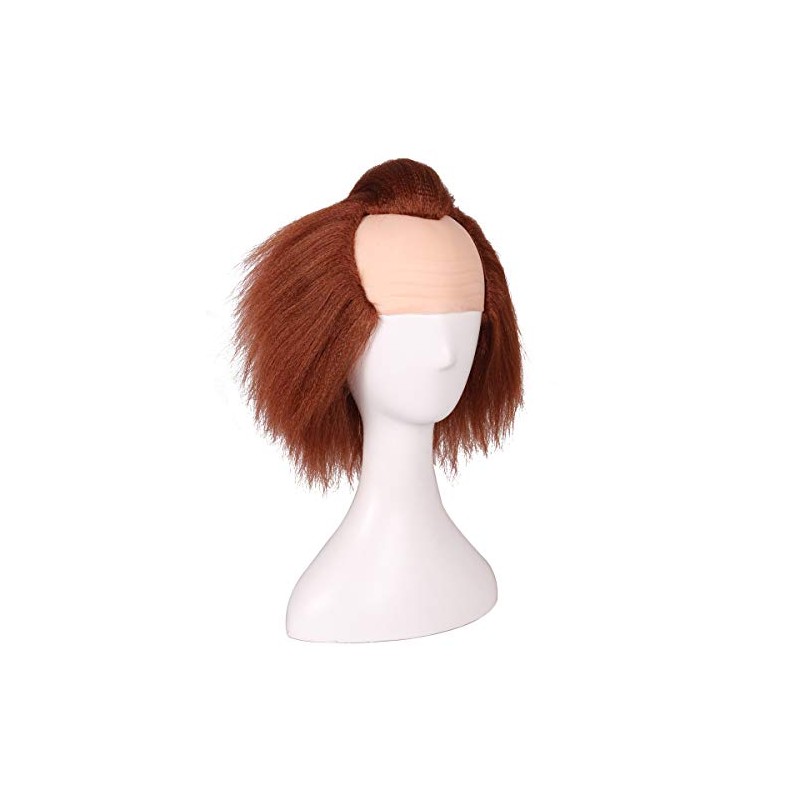 Peluca calva prestilizada para niños para Halloween y cosplay