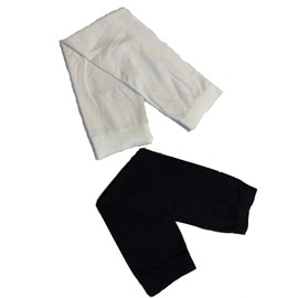 Shoes Lane 2 x BLACK & WHITE MUSLIM ISLAMIC SLEEVES GLOVES ARM COVER STRETCHY FABRIC ABAYA SLEEVES HIJAB