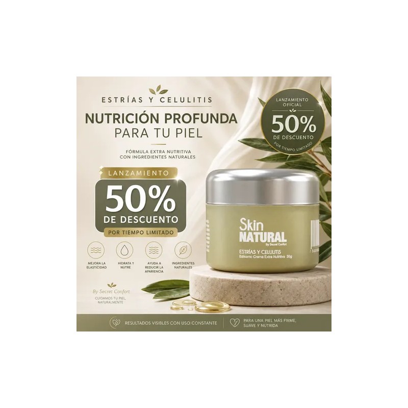 Bálsamo-crema Anti Estrías Y Celulitis Regenerador Intenso