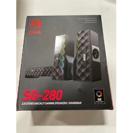 Marvo SG280 2.0 Channel Stereo Computer Speakers with Dynamic RGB Light