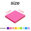 XQUESTION Sticky Notes, 18 Pads, 3 x 3 inches, Multi-Color,