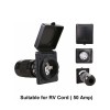 TREK POWER 50AMP RV Power Twist Lock Plug Inlet 125V/250V