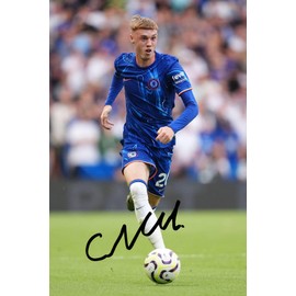 RJR PRINTS Set Of 7 Cole Palmer Chelsea Signed 6X4 Inch Photos With Pre Printed Signatures Which Would make A Great Gift For Any Fan