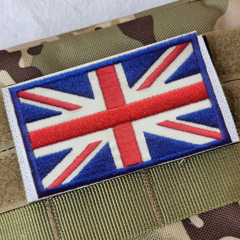 4 Pcs British Union England Flag Patch British Union Jack