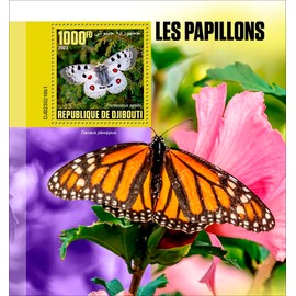 Djibouti - 2023 Apollo Butterfly - Stamp Souvenir Sheet - DJB230216b1