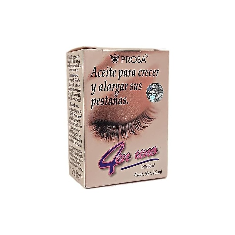 Aceite para Crecer y Alargar sus Pestañas Prosa 4 en