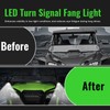 XATVXUTV A-Pillar LED Pod Lights for Honda Pioneer 520 2021-2025/500