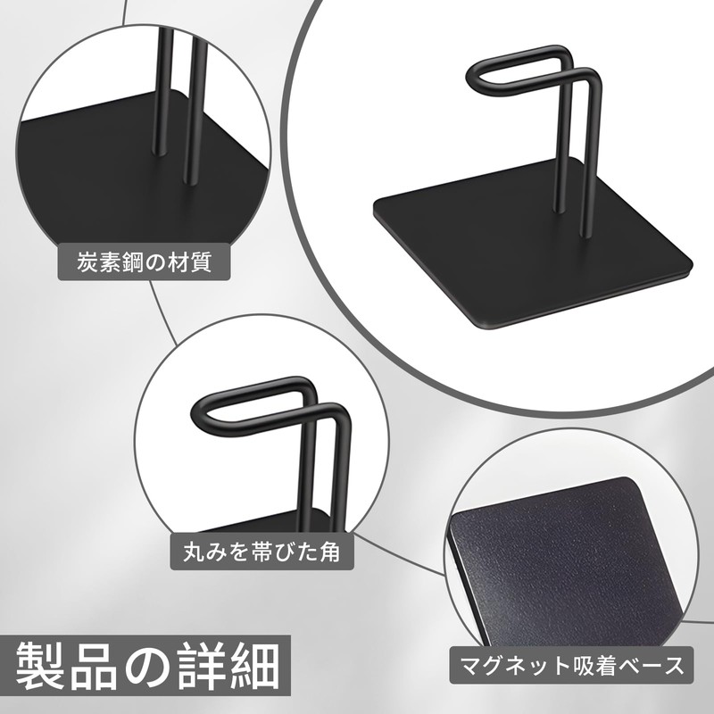 Coollooda Kitchen Paper Holder Magnet Stainless Steel Paper Towel Holder