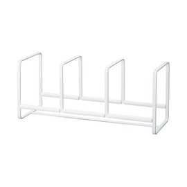 山崎実業 シリコーン ディッシュスタンド ディッシュラック タワー ワイド S ホワイト 3147