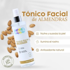 Vemare Cosmetics Tónico Facial De Almendras Hidratante 250 ml