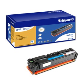 Pelikan Toner replaces HP CF541X (suitable for HP Color Laserjet Pro M254dw/M254nw; MFP M280nw/M281fdn/M281fdw)