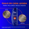 HEAD & SHOULDERS, Shampoo para Caspa, Clinical Strength Control Resequedad¹