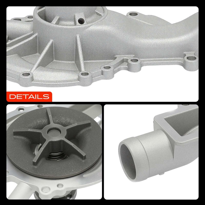 A-Premium Engine Water Pump (6.6L 7.0L) Compatible with Buick