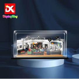 Acrylic Display case Compatible with Seinfeld 21328- 3mm Thickness (Model Set is not Included) (No Background)