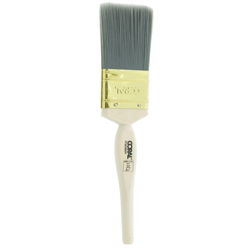 Coral 31473 Precision Paint Brush with Platinum Easy Clean Filaments