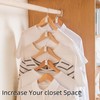 100 Counts Hanger Connector Hooks for Clothes Storage,Space Saving Organizer,Space
