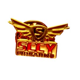 SCCY FIREARMS Concealed Carry Pistols 3/4" Collectible Hat Pin SHOT-SHOW NIP