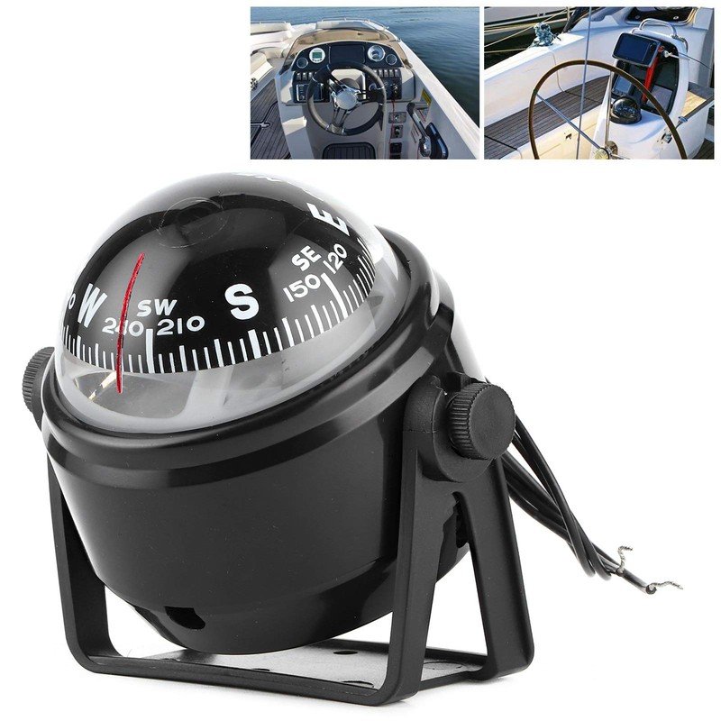 boat compass + Boat Compass Dash Mount Flush,12V LED Sea