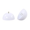 Aspen Creative 28008-15-2, Clip-on Dome Shade for A-Type Bulb Indoor