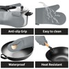 Hovico Silicone Oven Mitts, Heat Resistant 500F Kitchen Mitts 2PCS,