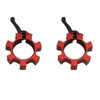 HULKFIT 2" Quick Release Aluminum Barbell Clamp Collars - Multi