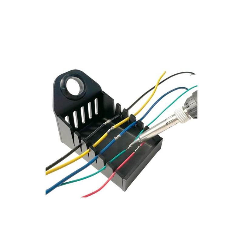 Soldering Wire Holder, Stand Alternative to Solder Clamp and Third