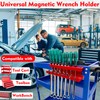 MUTUACTOR Magnetic Wrench Holder Heavy Duty,Anti-scratch Magnetic Mount Screwdriver Holders,