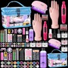 Nail Kit for Beginners with Everything: Professional Acrylic Powder Liquid