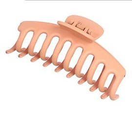Plastic Hair Claw Clips Large Nonslip Strong Hold Thick for Women orange
