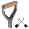 Shovel Handle Y Shaped 12.22in Inside Diameter Replacement Spade Handle