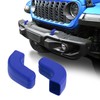 ASUBHA 2Pack Factory Bumper Tow Hook Covers for Most Cars