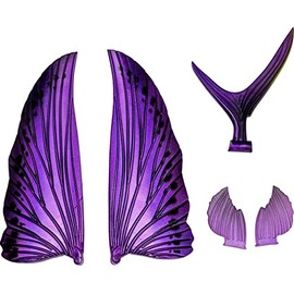 Nomad Design Slipstream 140 Flying Fish Wing Pack - Storm Chaser, 140mm - 5.5 Inch