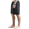 Black Premium by EMP Mens Black Swimming Trunks with Mesh