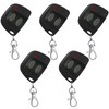 Kingdder 5 Pcs 10 Dip Switch Garage Door Remote Two