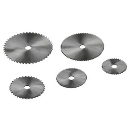 SE 7-Piece High Speed Steel Mini Circular Saw Blades Set - SS47HS
