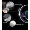 Doublekill Diamond Leather Steering Wheel Cover with Bling Bling Crystal