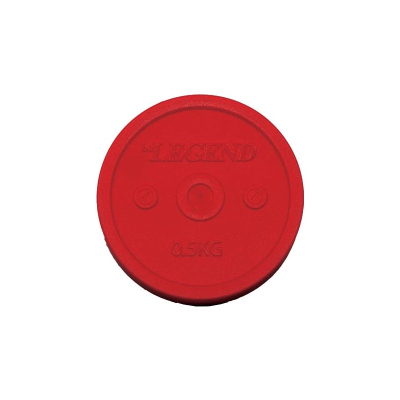 Be Legend Peko & Poco Dumbbell Shaker, RED x CLEAR,