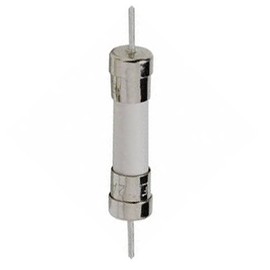 Pack of 5, Axial Ceramic Fuses, F6.3AH250V, F6.3A H250V, F6.3 250V, F6.3A 250V Cartridge, 5x20mm (3/16 inch x 3/4 inch), 6.3A 250V, Fast Blow (Fast Acting, Quick Blow)